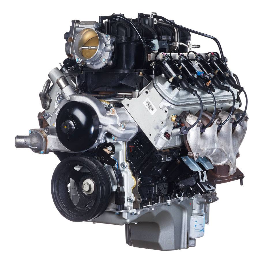 Image of a General Motors 4.8 or 6.0 liter engine