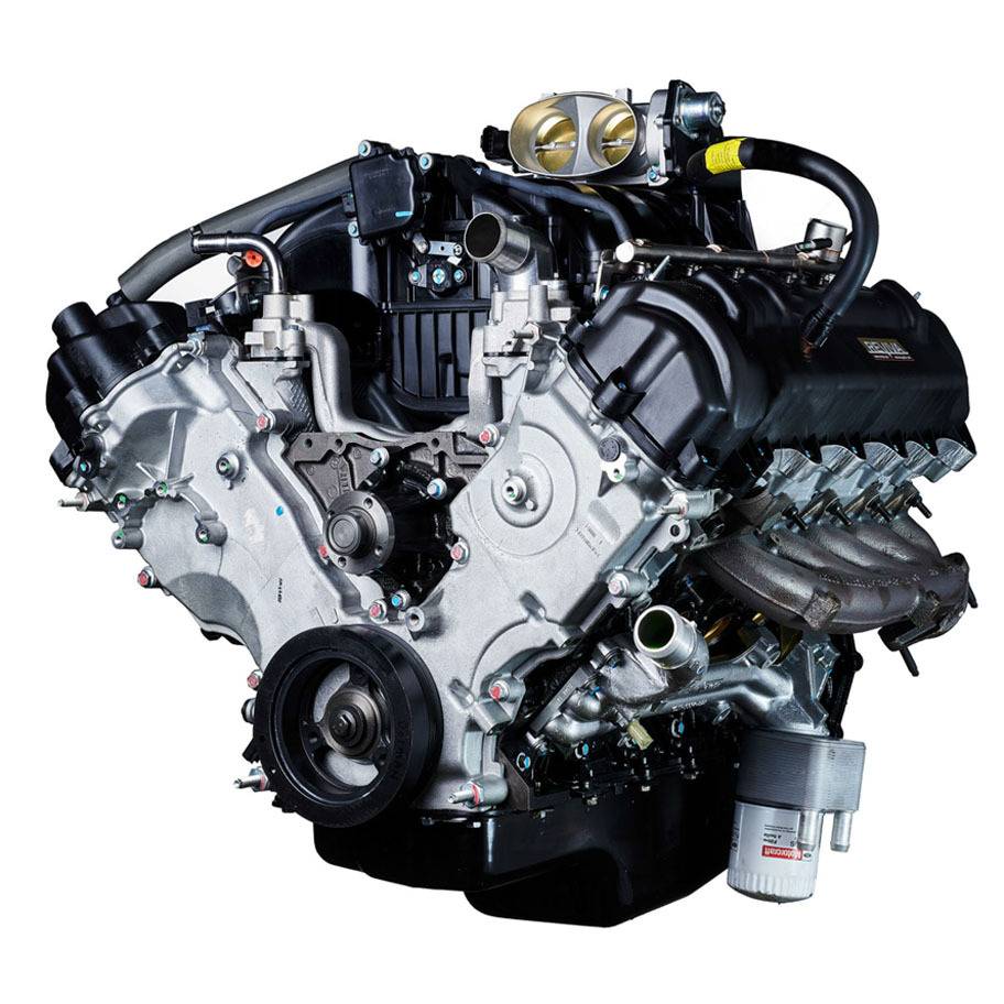Image of a Ford 6.8L drop-in engine